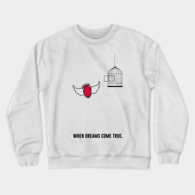 Open The Gate Crewneck Sweatshirt by Elibad80